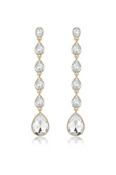Crystallized Drop Earrings