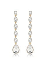 Crystallized Drop Earrings