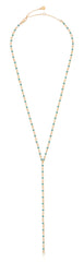 Dainty Crystal Lariat