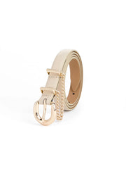 Cascade Chain Belt in Ivory