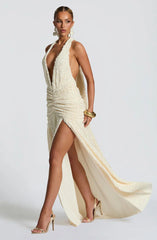 Minerva Maxi Dress - Ivory
