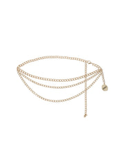 Modern Edge Layered Waist Chain
