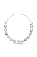 Polished Pebble Choker Necklace