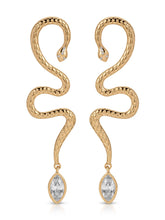 Serpentina Statement Snake Earring