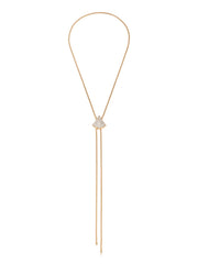Pavé Shine Bolo Necklace