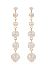 Graduating Freshwater Pearl Earrings