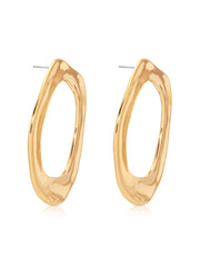 Open Circle Earrings