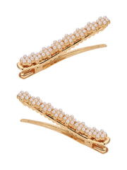 Pearl Cluster Clip Set