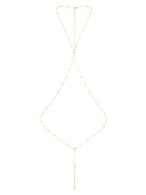 Simple Crystal X Body Chain