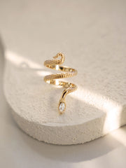 Serpentina Snake Ring