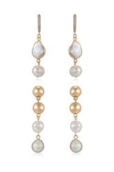 Duchess Pearl and Dangle Earrings