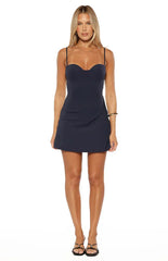 Rhea Navy Mini Dress