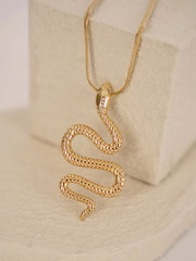 Serpentina Snake Choker Necklace