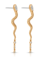 Serpentina Snake Earrings