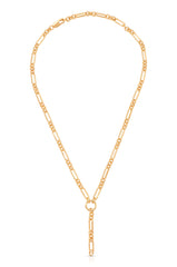 Mixed Link Chain Lariat