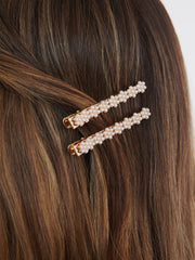 Pearl Cluster Clip Set