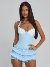 Maika Playsuit Light Blue