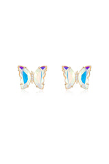 Flutter Away Crystal Earrings