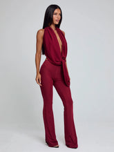 Arlen Jumpsuit Burgundy