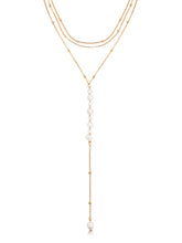 Coastal Pearl Lariat
