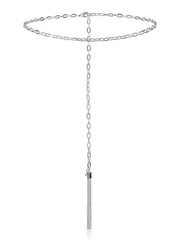 Simple Tassel Chain Belt