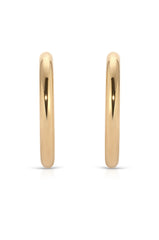 Large Thick Classic Hoops