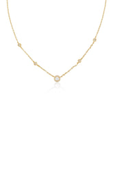 Olivia Opal and Crystal Necklace
