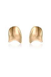 Curved Stud Earrings