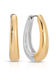 Mixed Metal Hoops
