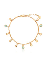 Sea Glass Anklet