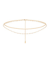 Pearl Strand Gold Body Chain