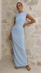 Lilah Maxi Dress - Baby Blue