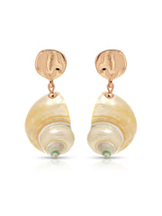 Sunken Treasure Shell Earrings