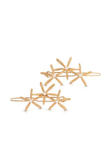 Starfish Cluster Barrette Set