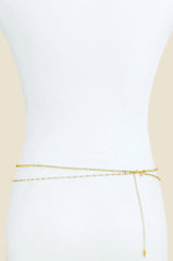 Pearl Strand Gold Body Chain