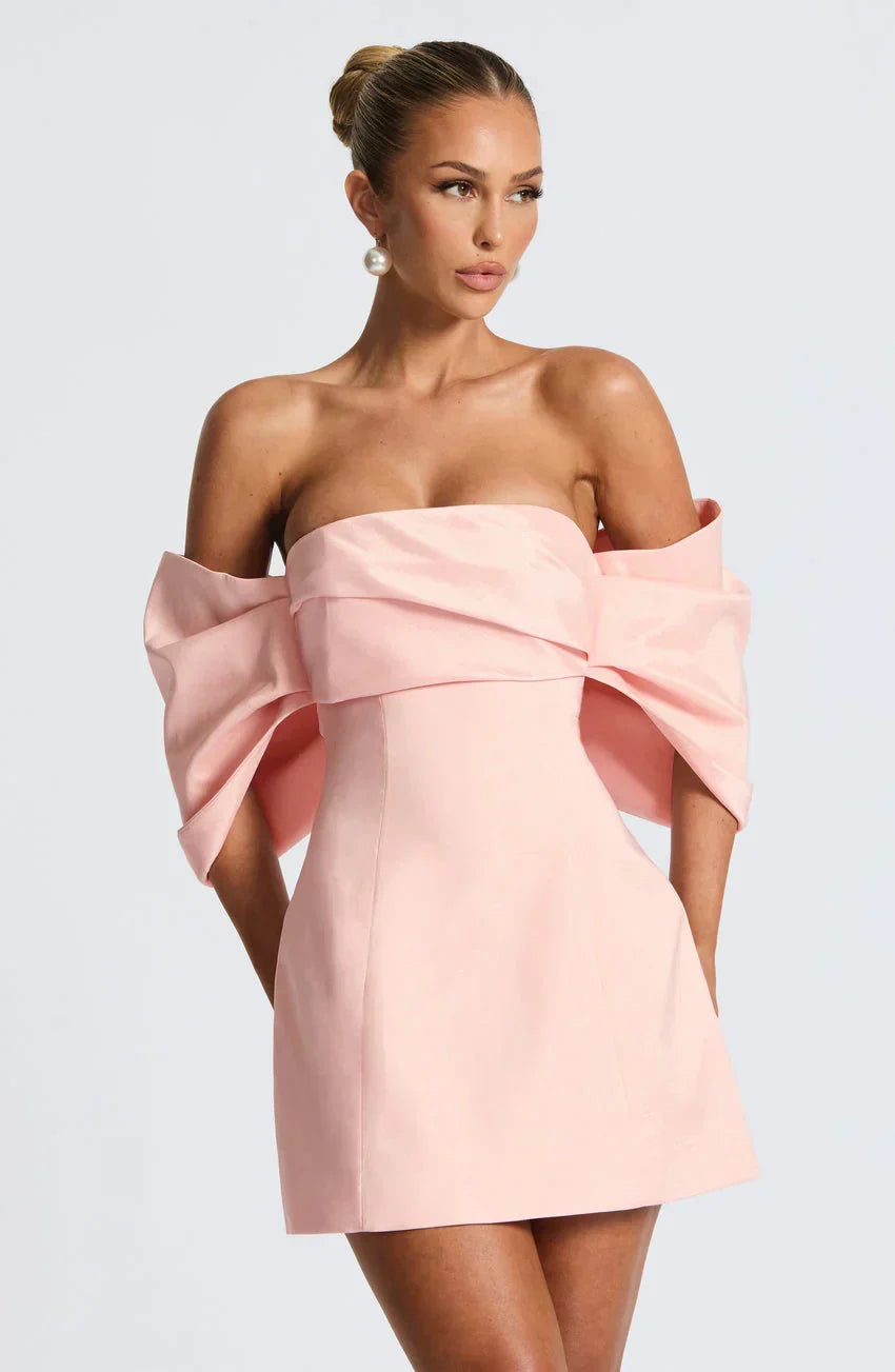 Briella Mini Dress - Blush