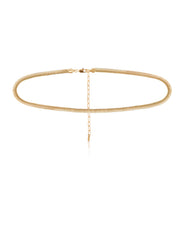Gold Herringbone Waist Chain
