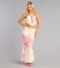 Floral Confidence Maxi Skirt