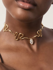Serpentina Snake Choker