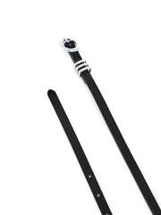 Skinny Belt in Black