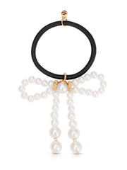 Aurora Pearl Bow Hair Tie