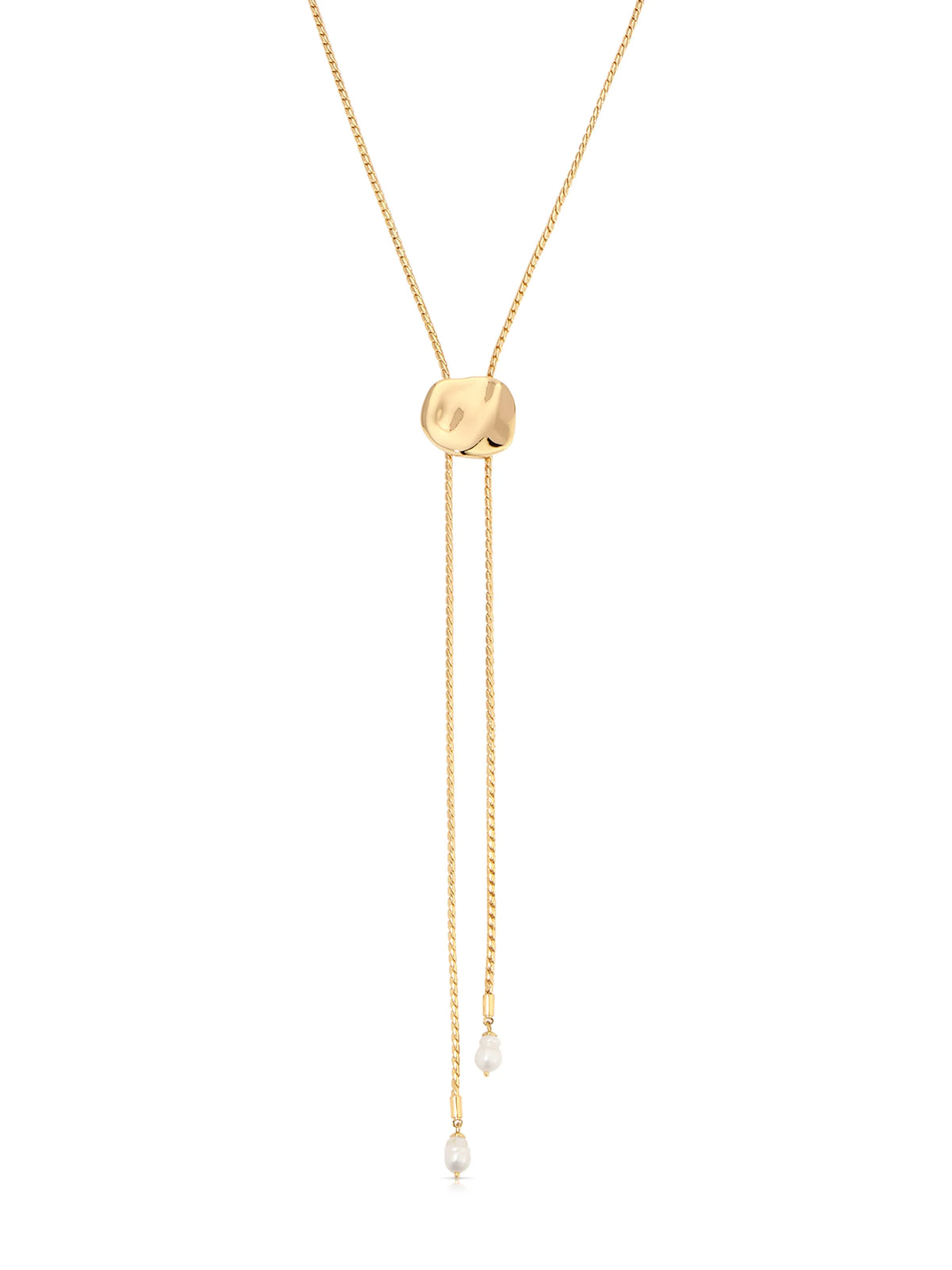 Liquid Luxe Bolo Necklace