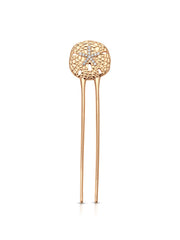 Sand Dollar Hair Pin