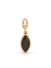 Black Crystal Charm