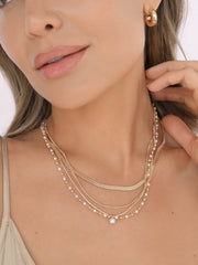 Hoop & Pearl Layers Set