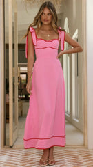 Beverly Maxi Dress - Pink