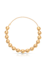 Polished Pebble Choker Necklace