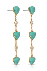Turquoise Solstice Dangle Earrings
