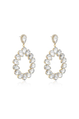 Ring It In Crystal Earrings