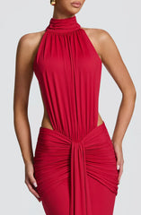 Thekla Maxi Dress - Red